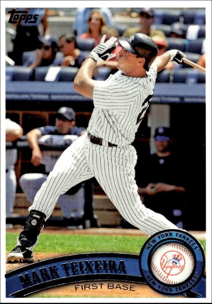 2011 Topps Series 2 Mark Teixeira #450 trading card
