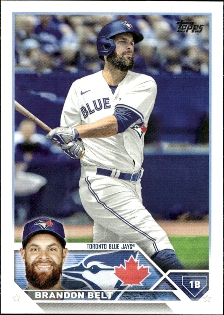 2023 Topps Series 2 Brandon Belt #438 trading card