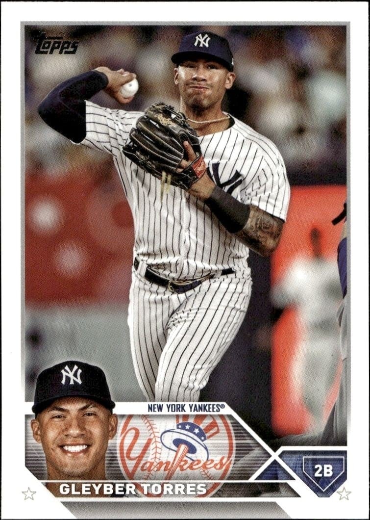 2023 Topps Series 1 Gleyber Torres #299 trading card