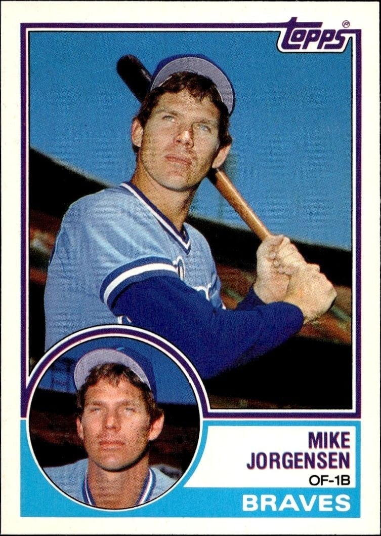 1983 Topps Traded Mike Jorgensen #51T trading card