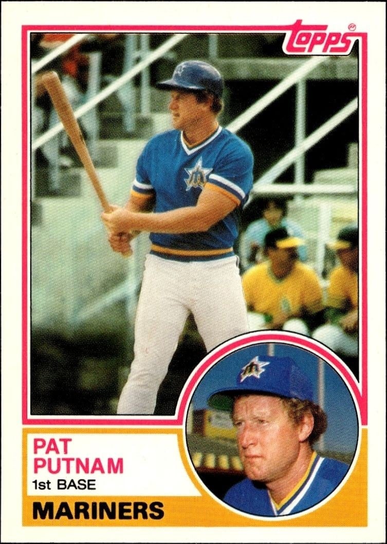1983 Topps Traded Pat Putnam #89T trading card