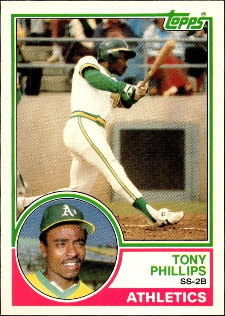 1983 Topps Traded Tony Phillips #87T trading card