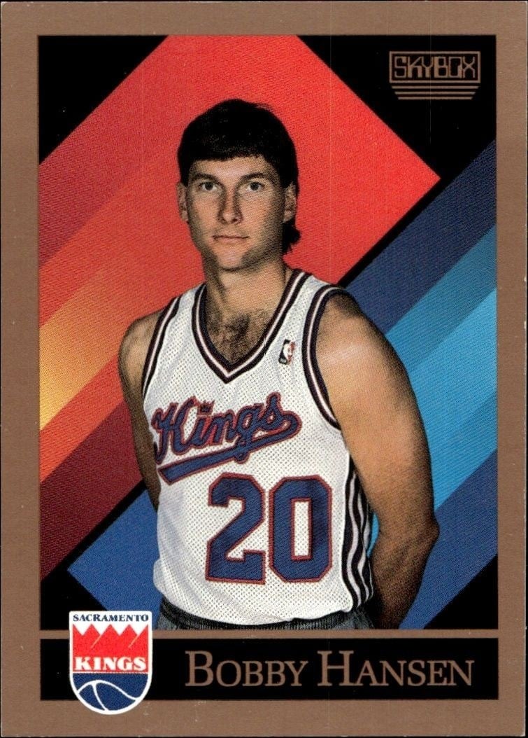 1990-91 Skybox Bobby Hansen #409 trading card