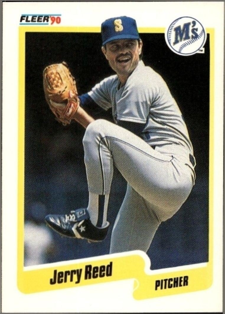 1990 Fleer Jerry Reed #523 trading card