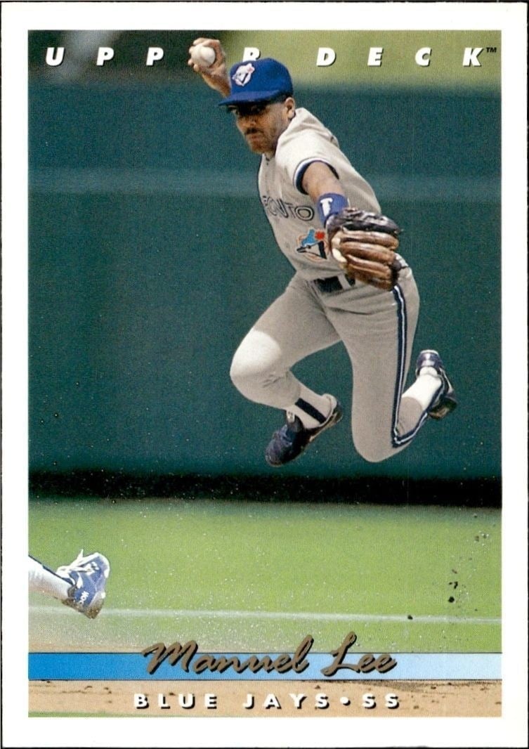 1993 Upper-Deck Manuel Lee #205 trading card