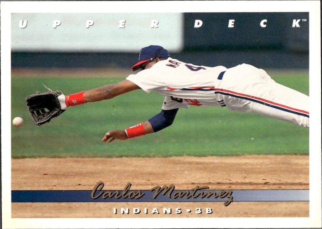 1993 Upper-Deck Carlos Martinez #520 trading card