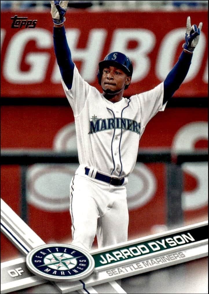 2017 Topps Series 2 Jarrod Dyson #489 trading card