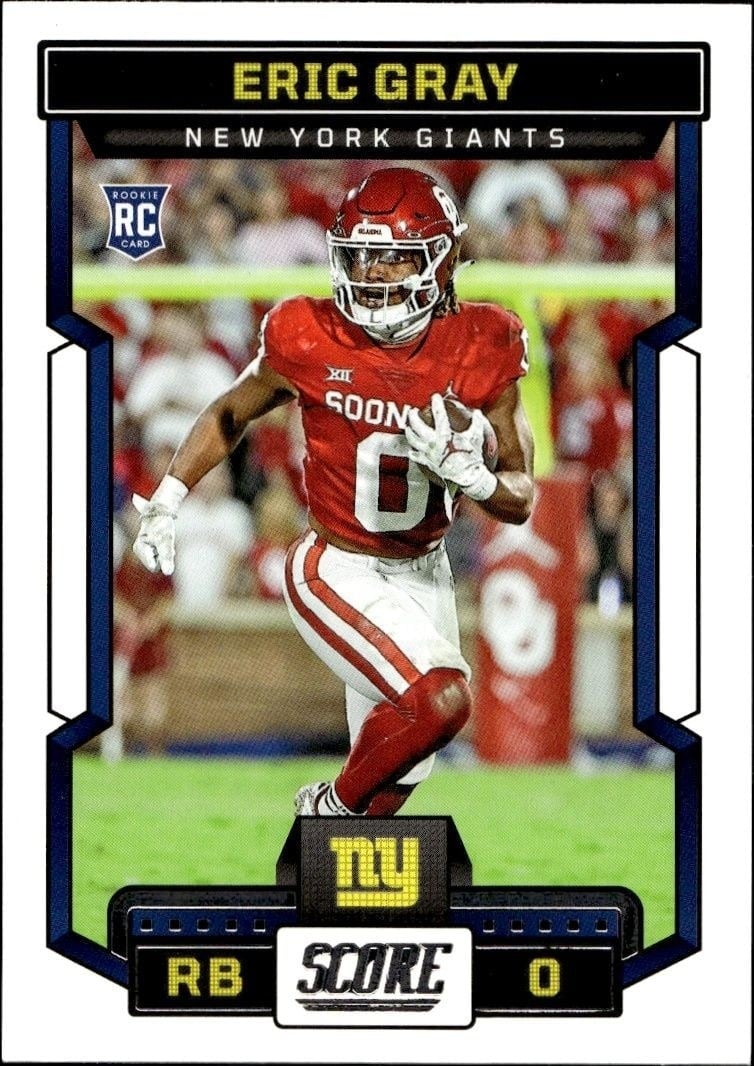 2023 Panini Score Eric Gray #332 trading card