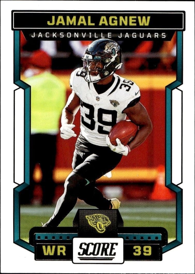 2023 Panini Score Jamal Agnew #25 trading card