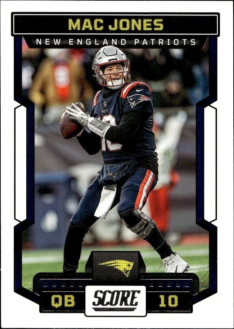 2023 Panini Score Mac Jones #280 trading card