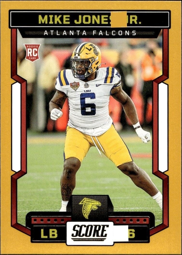 2023 Panini Score Mike Jones Jr. #395 trading card