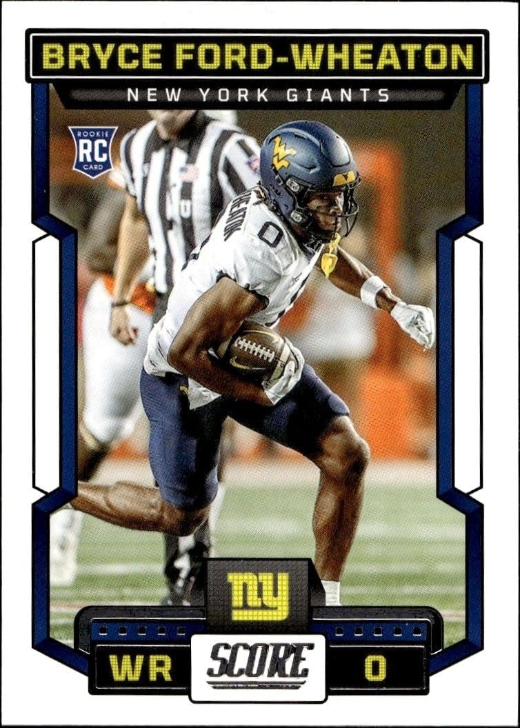 2023 Panini Score Bryce Ford-Wheaton #365 trading card