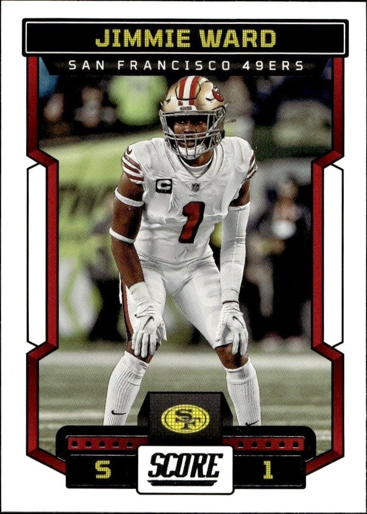 2023 Panini Score Jimmie Ward #175 trading card