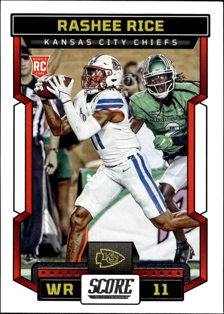 2023 Panini Score Rashee Rice #352 trading card