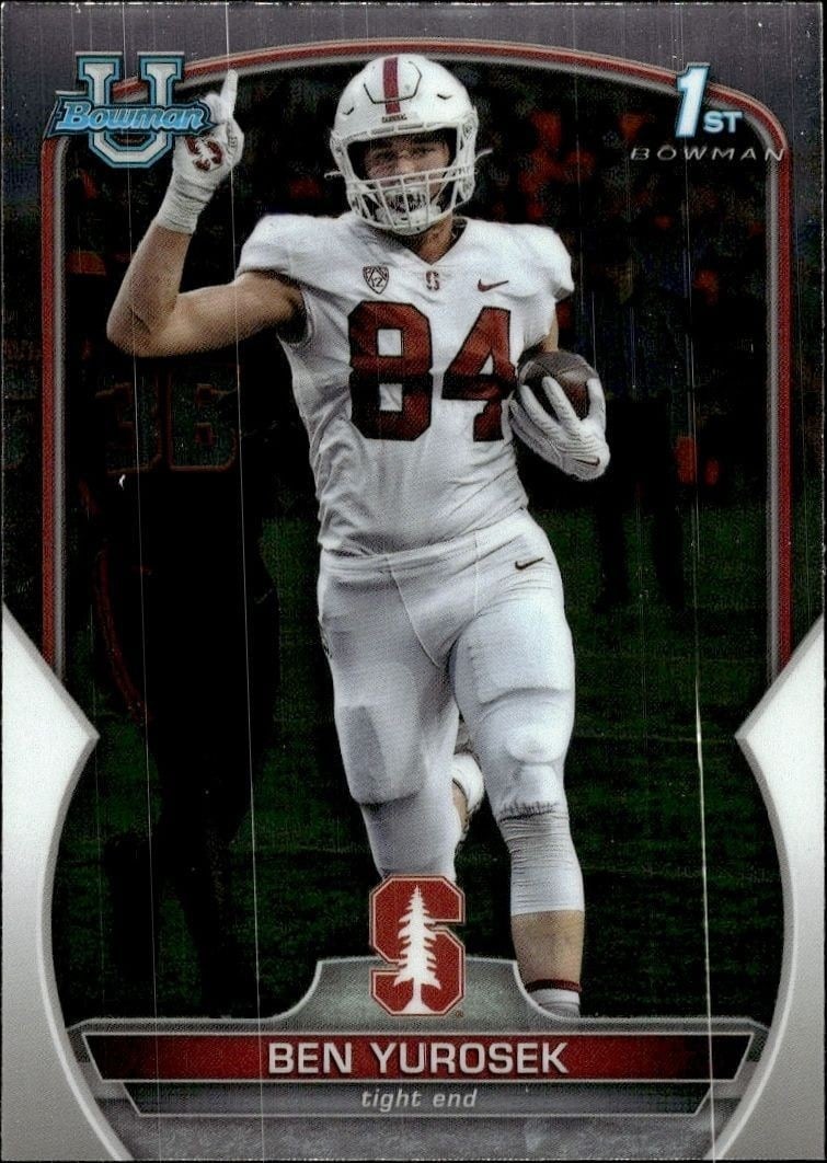2022 Bowman University Chrome Ben Yurosek #23 trading card