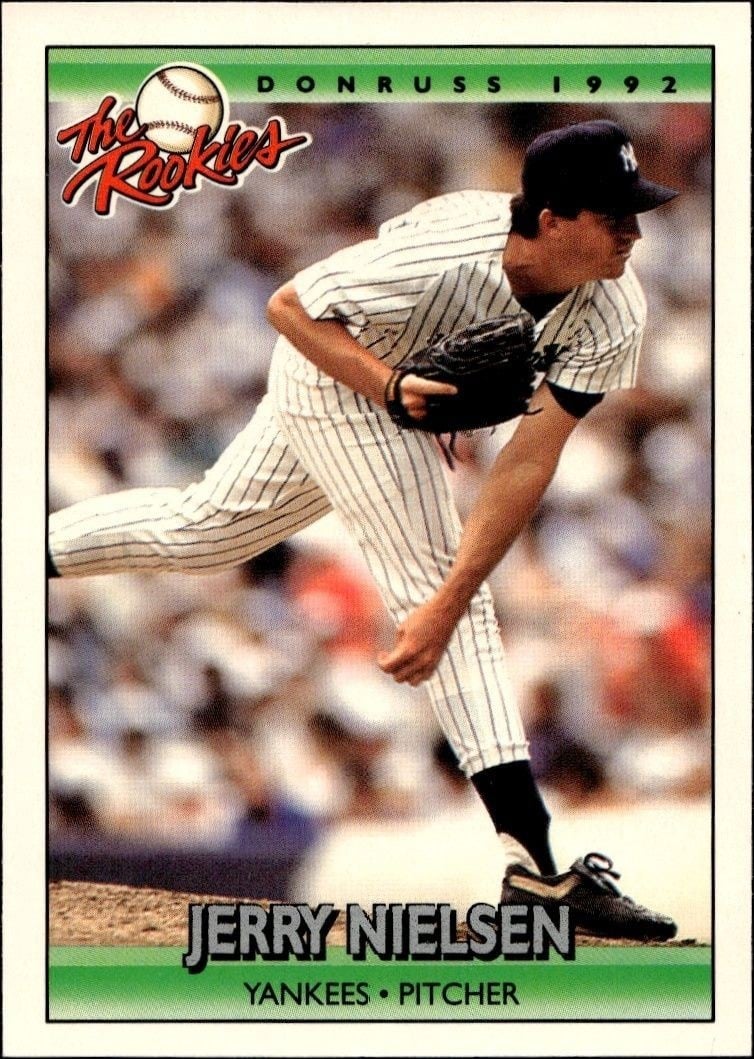 1992 Donruss the Rookies Jerry Nielsen #87 trading card