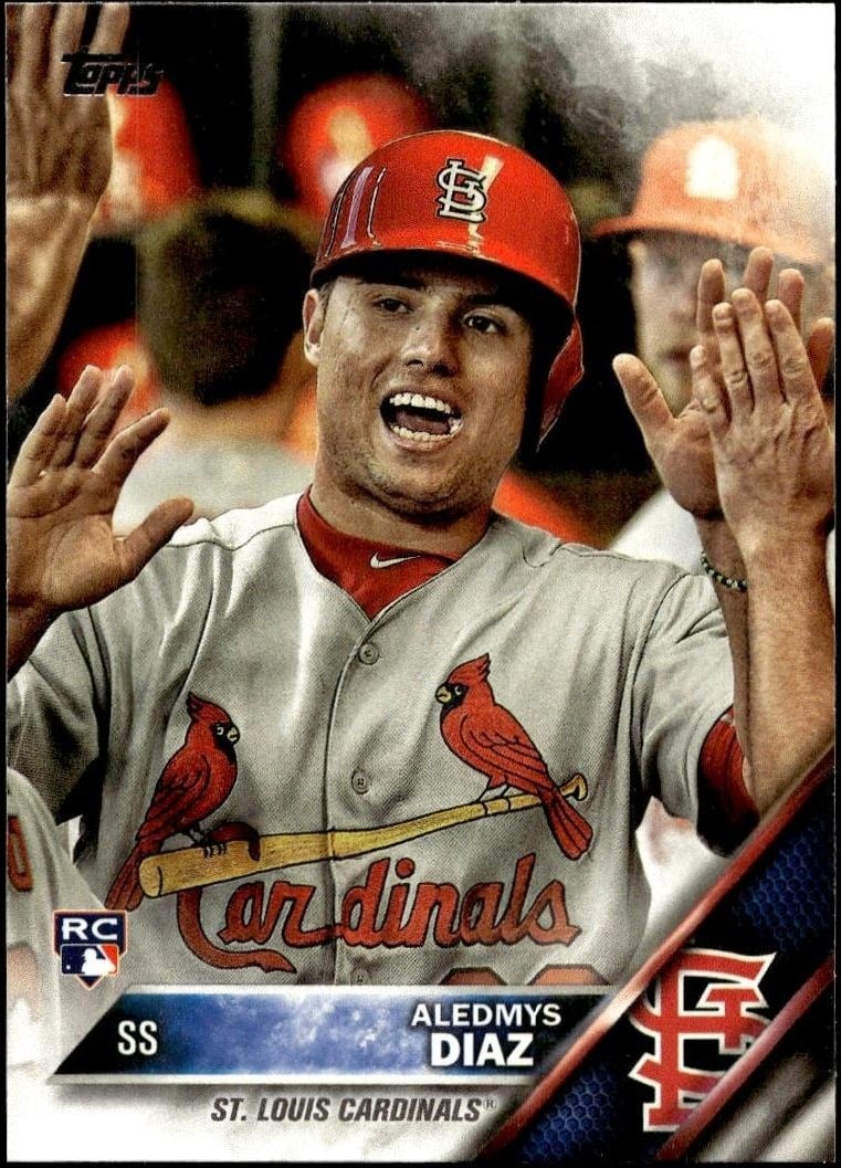 2016 Topps Update Series Aledmys Diaz #US292 trading card