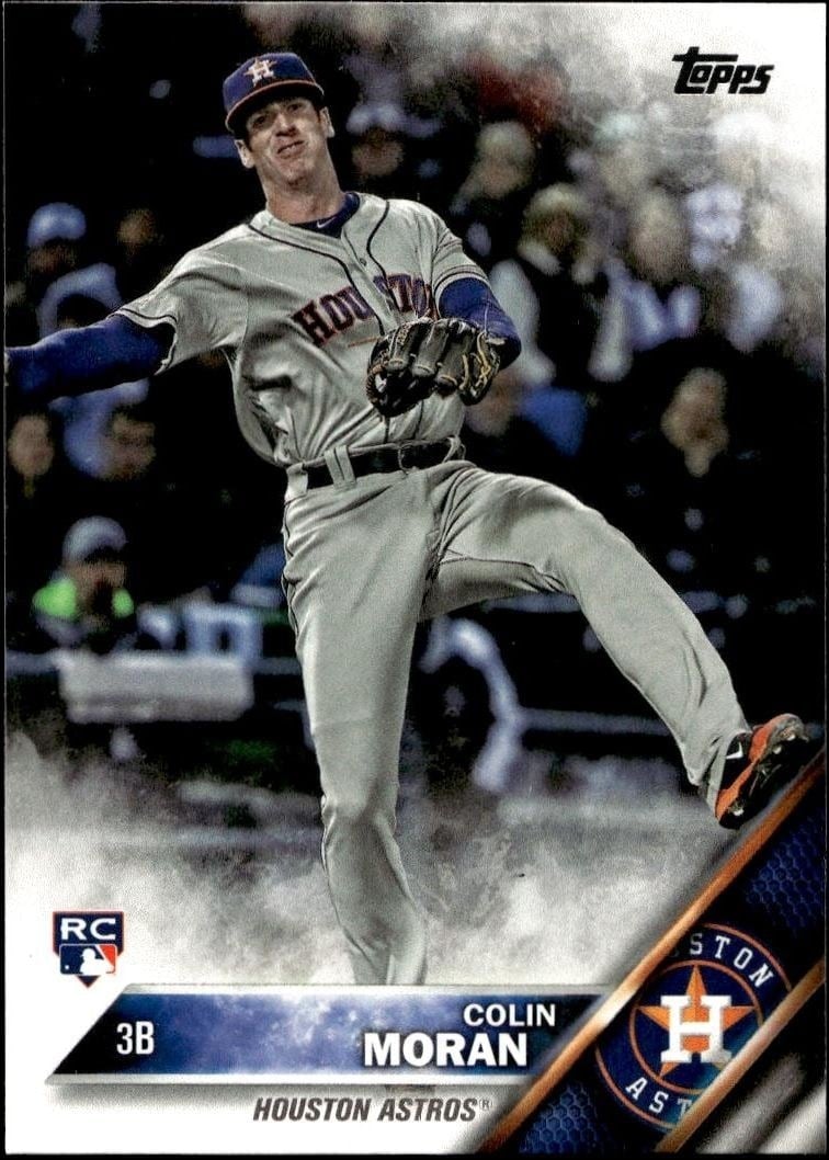 Colin Moran 2016 Topps Update Series #US220 Baseball Trading Card - Front 2016 Topps Update Series Colin Moran #US220 baseball trading card front