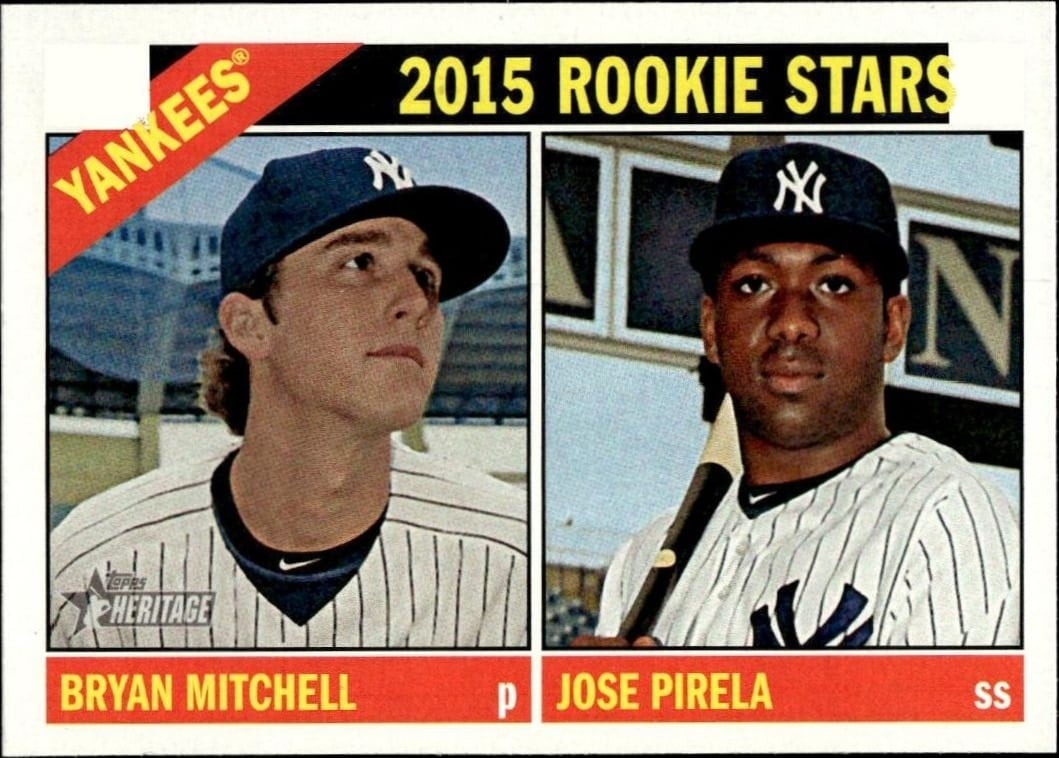 2015 Topps Heritage Jose Pirela #234 trading card