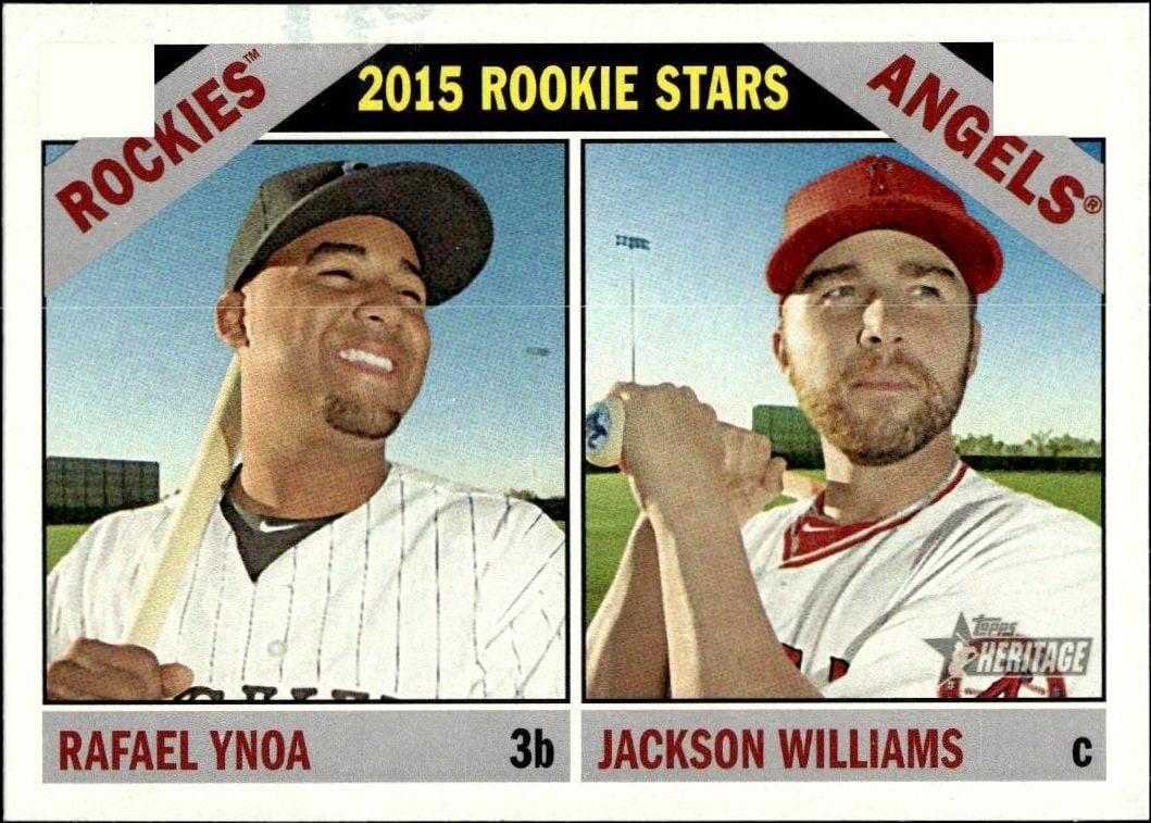 2015 Topps Heritage Jason Rogers #164 trading card