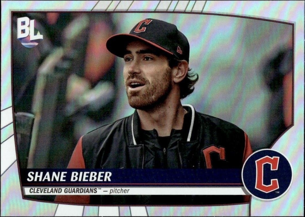 Shane Baz 2023 Topps Big League #123 Baseball Trading Card - Front 2023 Topps Big League Shane Baz #123 baseball trading card front