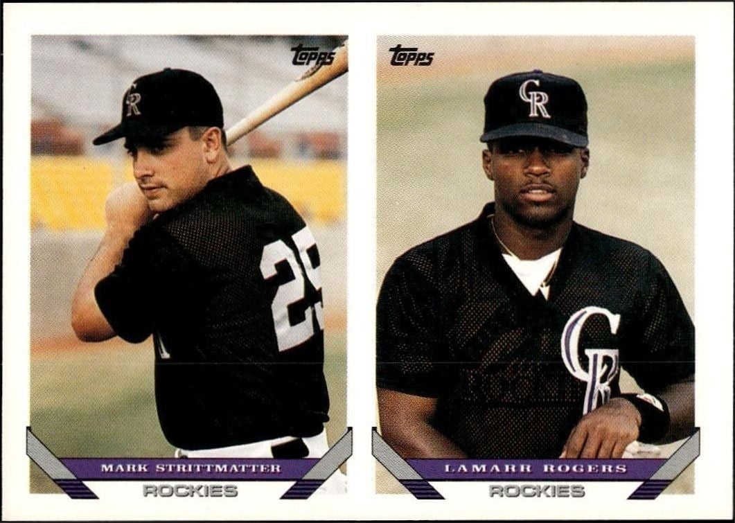 1993 Topps Series 2 Mark Strittmatter #746 trading card