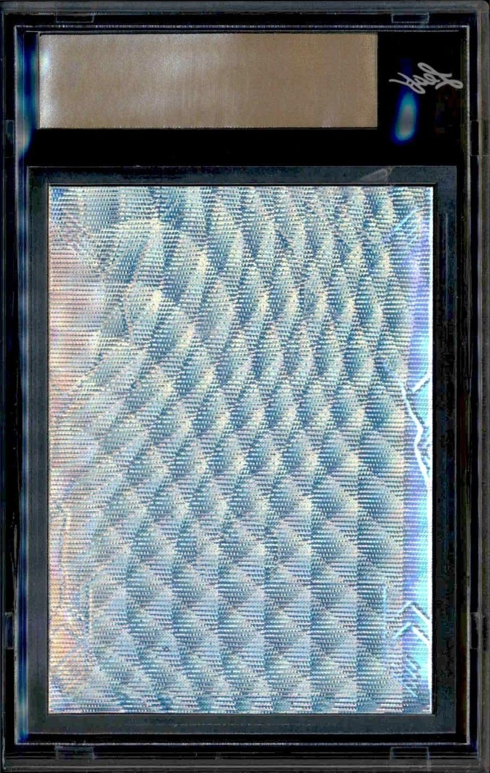 2022 Leaf Metal Draft Portrait Jaquarii Roberson #1/1 football trading card back