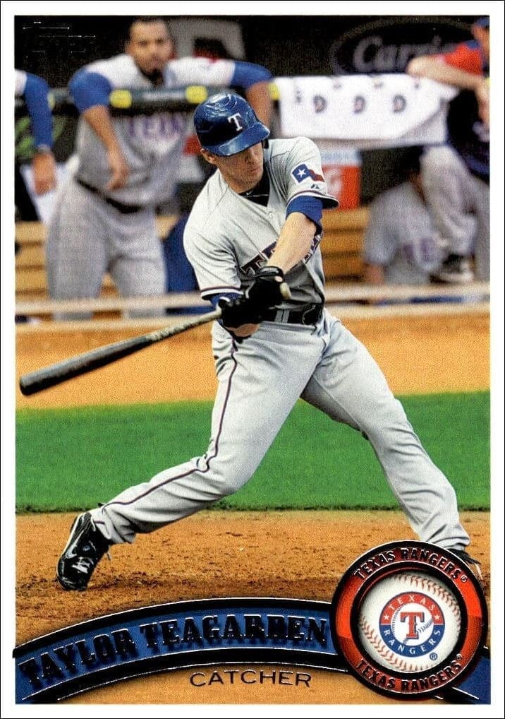 2011 Topps Series 2 Taylor Teagarden #371 trading card