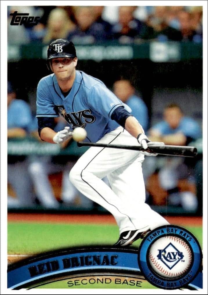 2011 Topps Series 1 Reid Brignac #284 trading card