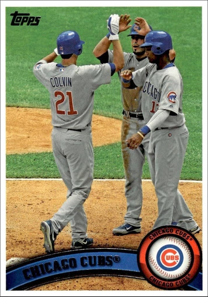 2011 Topps Series 1 Chicago Cubs #309 trading card