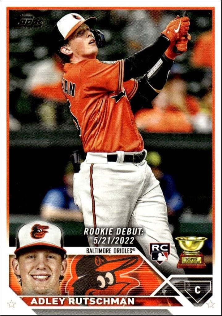 2023 Topps Update Series Adley Rutschman #US180 trading card