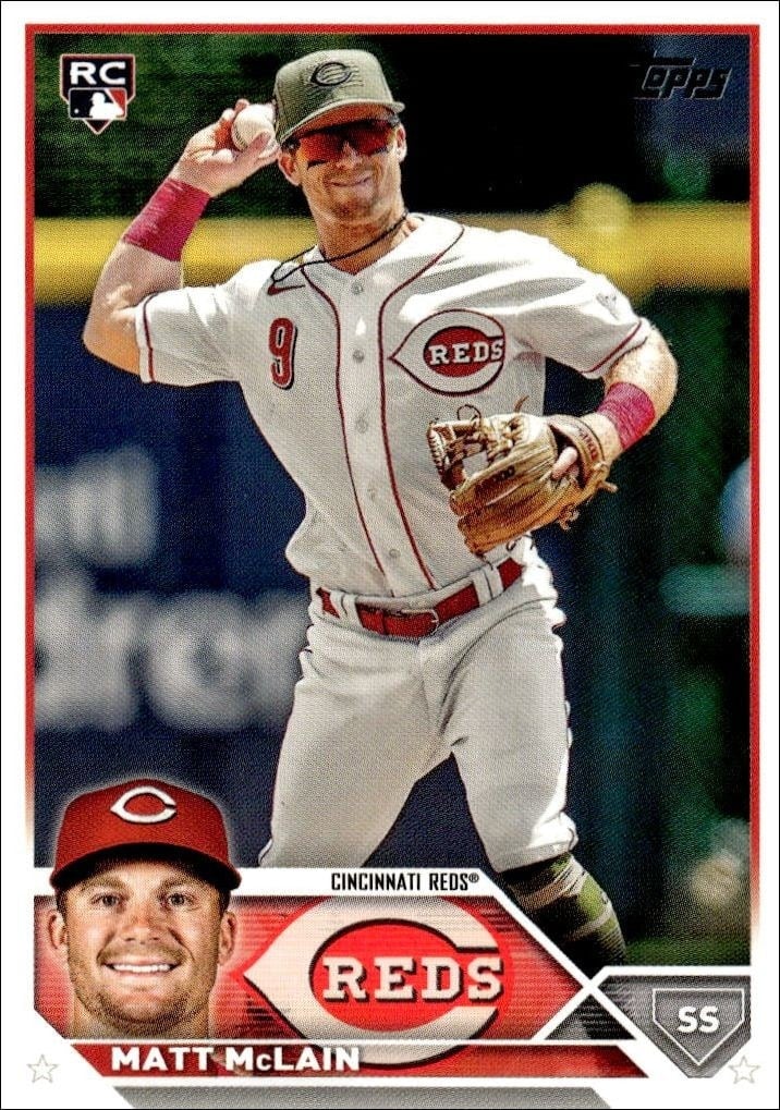 2023 Topps Update Series Matt McLain #US199 trading card