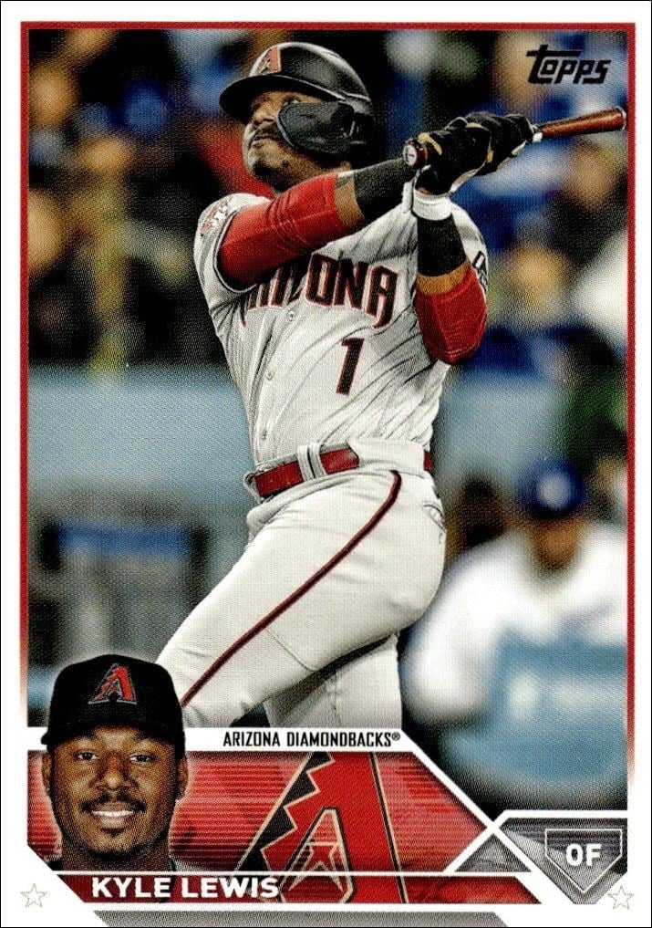 2023 Topps Update Series Kyle Lewis #US307 trading card