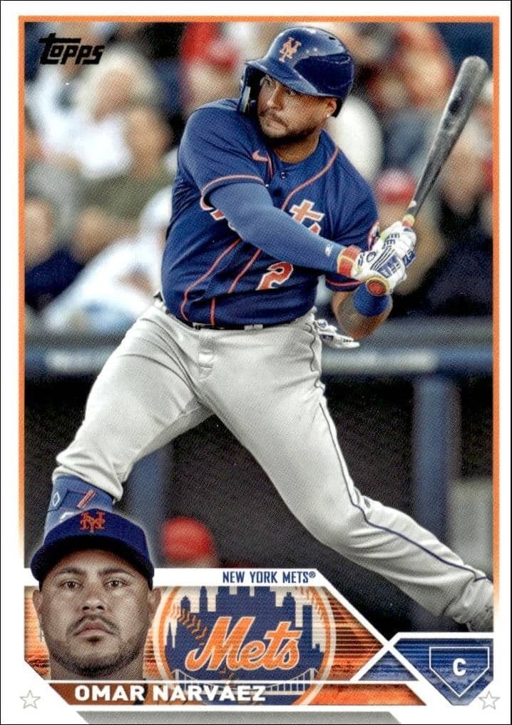 2023 Topps Update Series Omar Narvaez #US152 trading card