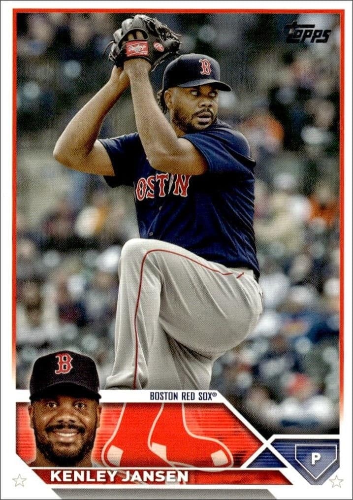 Kenley Jansen 2023 Topps Update Series #US306 Baseball Trading Card - Front 2023 Topps Update Series Kenley Jansen #US306 baseball trading card front