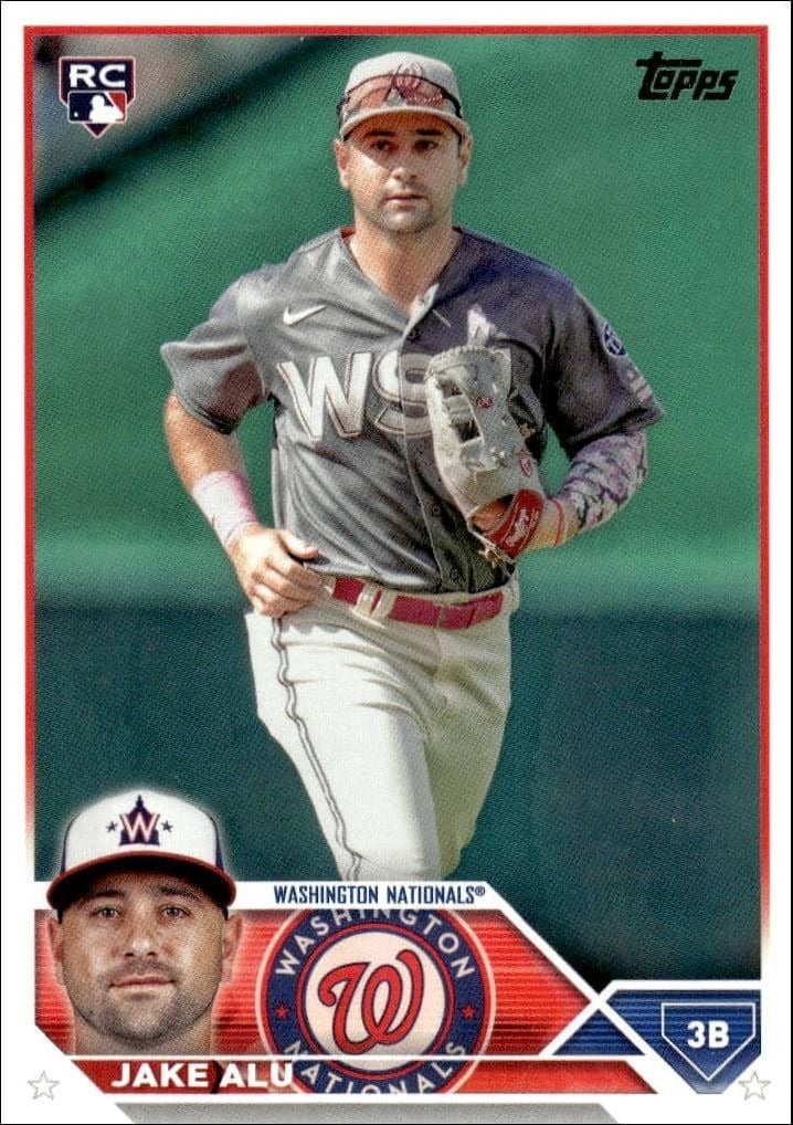 2023 Topps Update Series Jake Alu #US25 trading card
