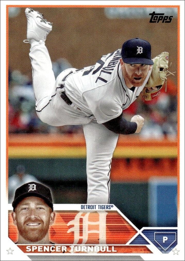 2023 Topps Update Series Spencer Turnbull #US291 trading card