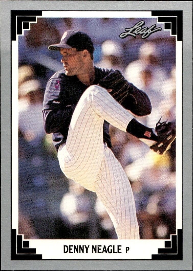 1991 Leaf Denny Neagle #466 trading card