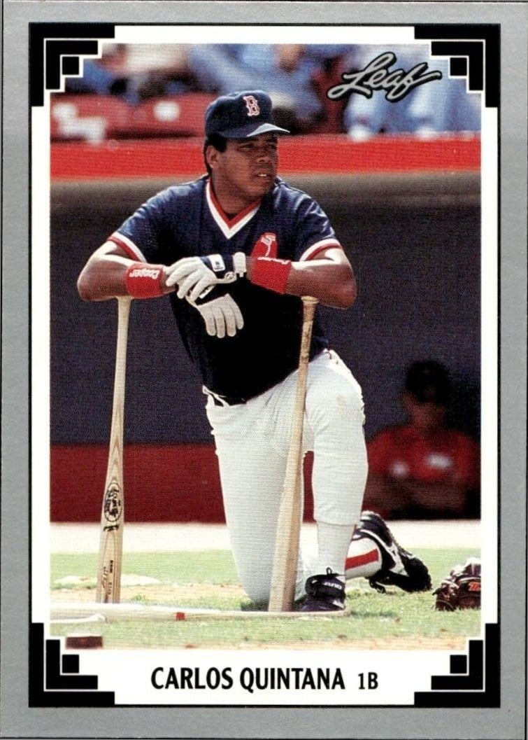 1991 Leaf Carlos Quintana #473 trading card