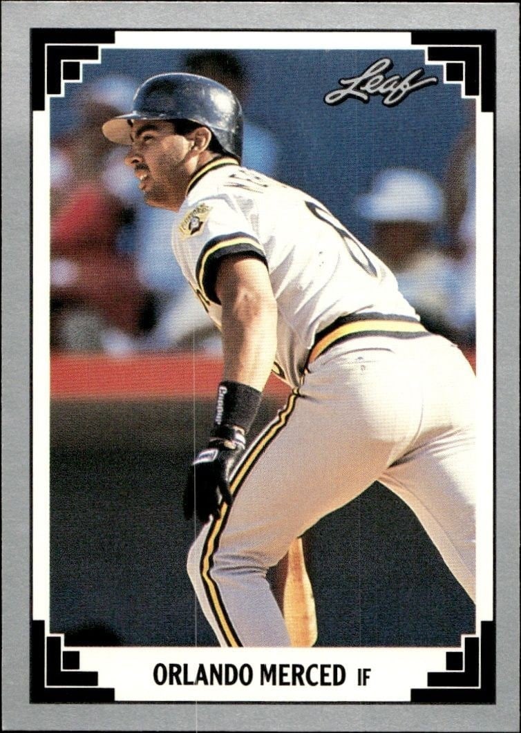 1991 Leaf Orlando Merced #489 trading card