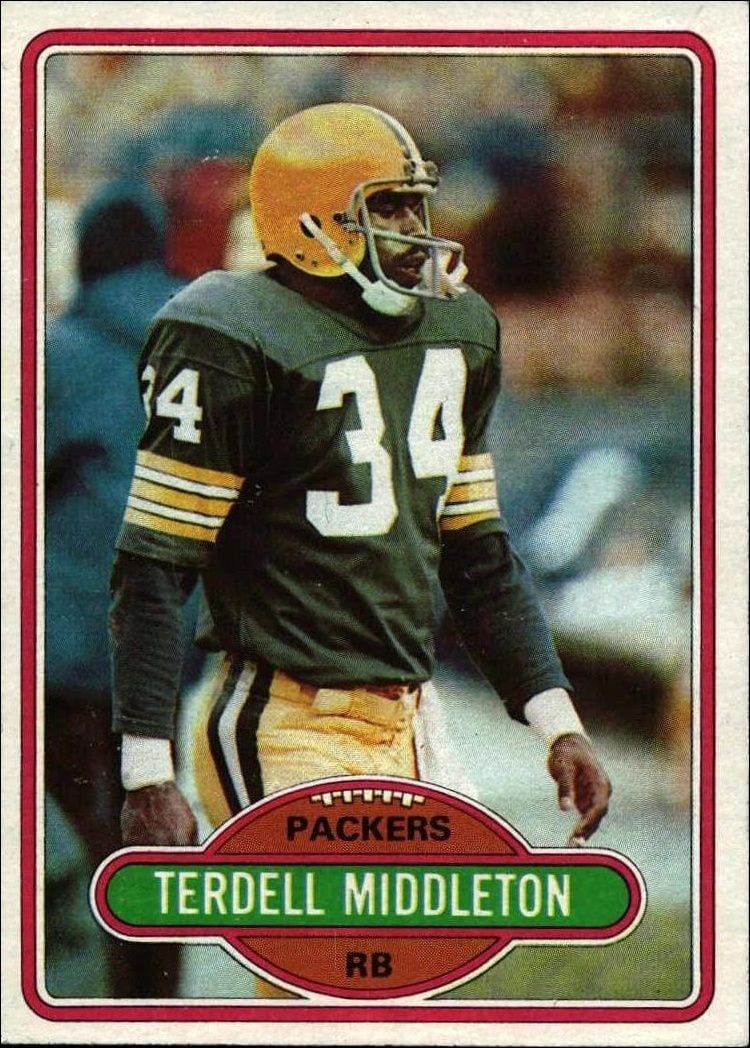1980 Topps Terdell Middleton #127 trading card