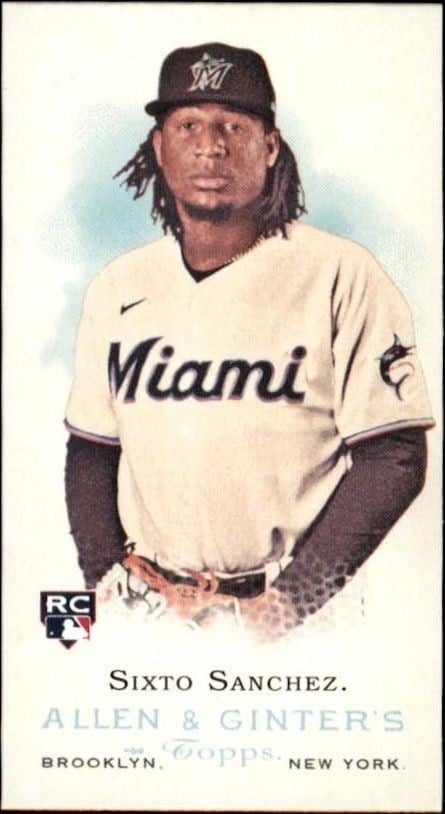 2021 Topps Allen & Ginter Sixto Sanchez #MRD-3 baseball trading card front