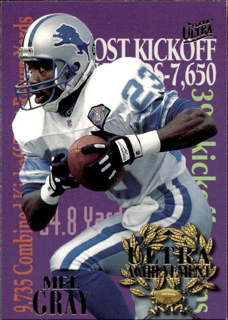 1995 Fleer-Ultra Ultra Mel Gray #4 trading card