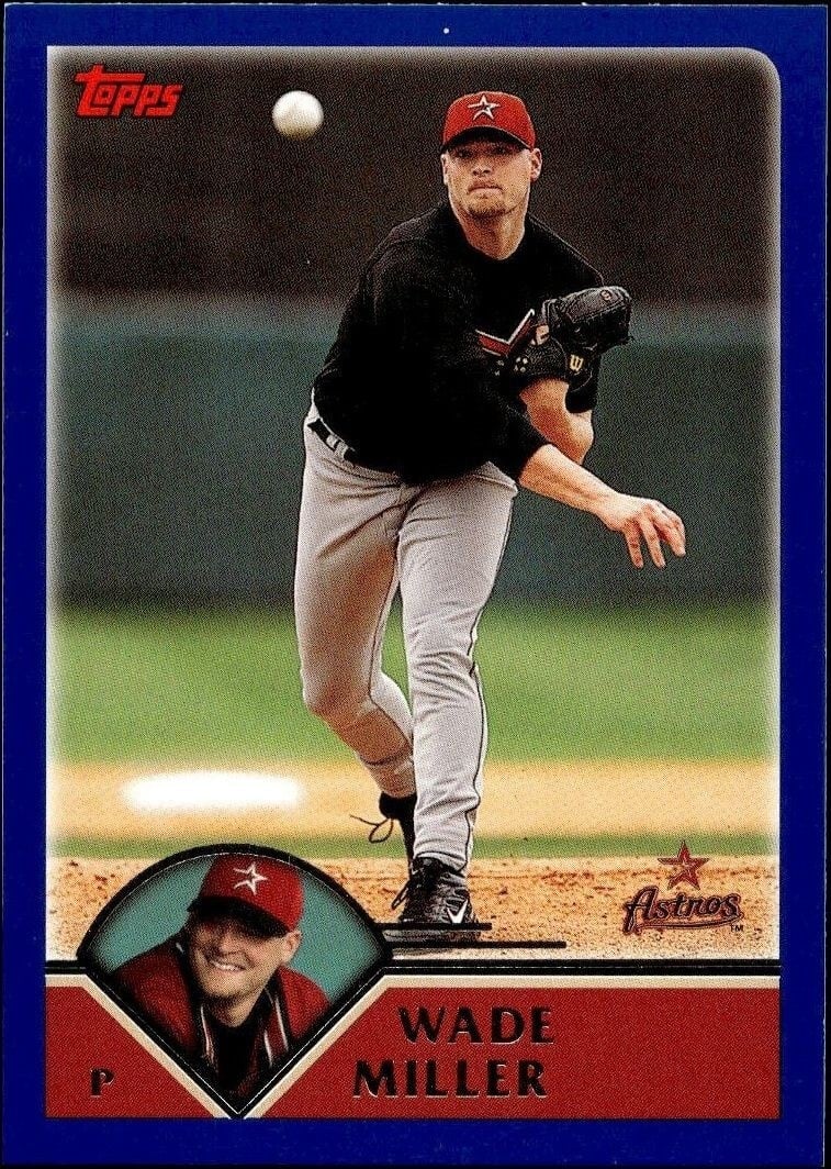 2003 Topps Wade Miller #258 trading card