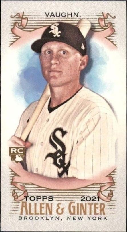 2021 Topps Allen & Ginter Andrew Vaughn #218 baseball trading card front