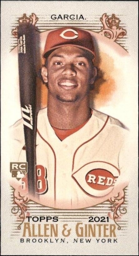 Jose Garcia 2021 Topps Allen & Ginter #247 Baseball Trading Card - Front 2021 Topps Allen & Ginter Jose Garcia #247 baseball trading card front