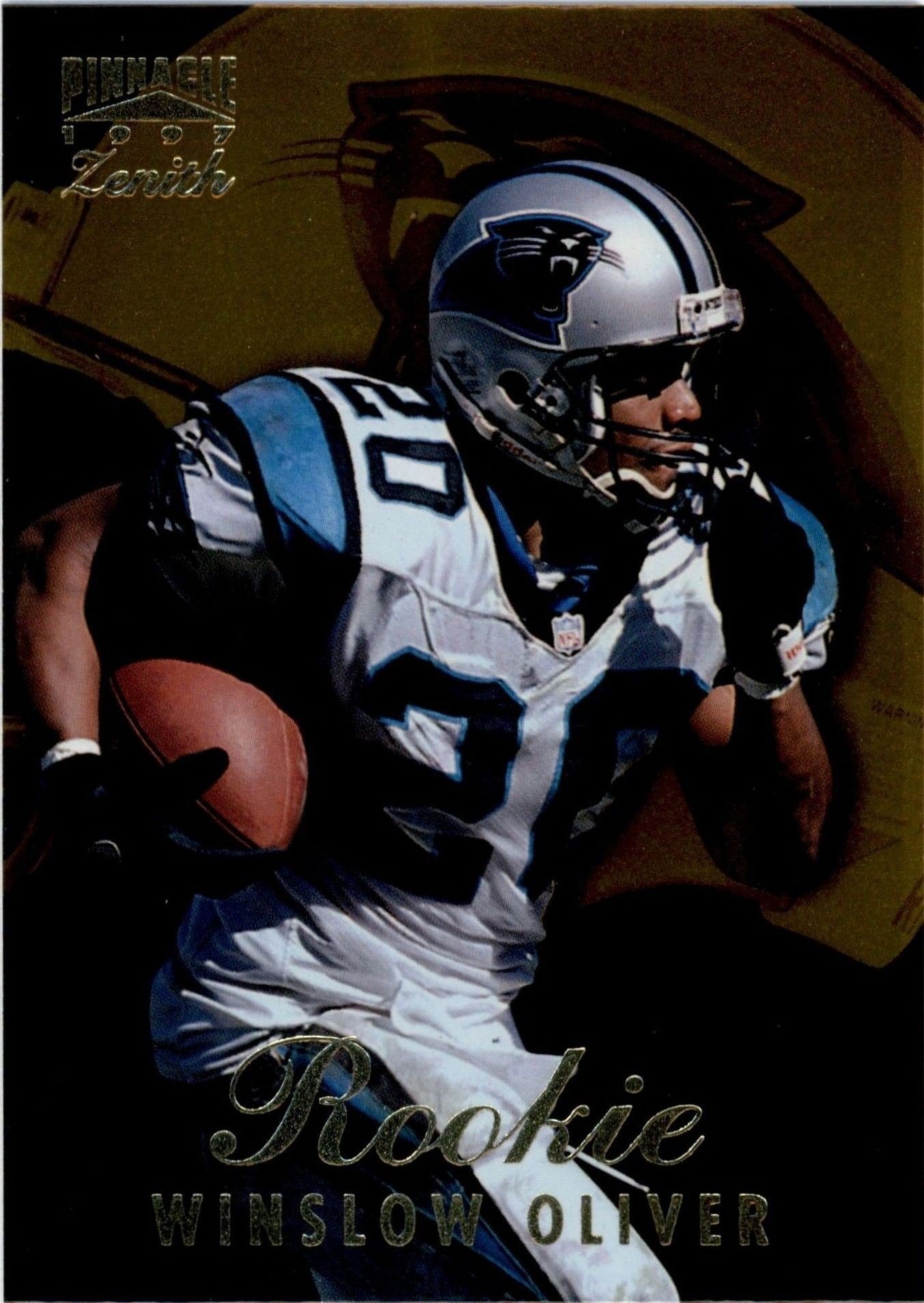 1997 Pinnacle Zenith Winslow Oliver #108 trading card