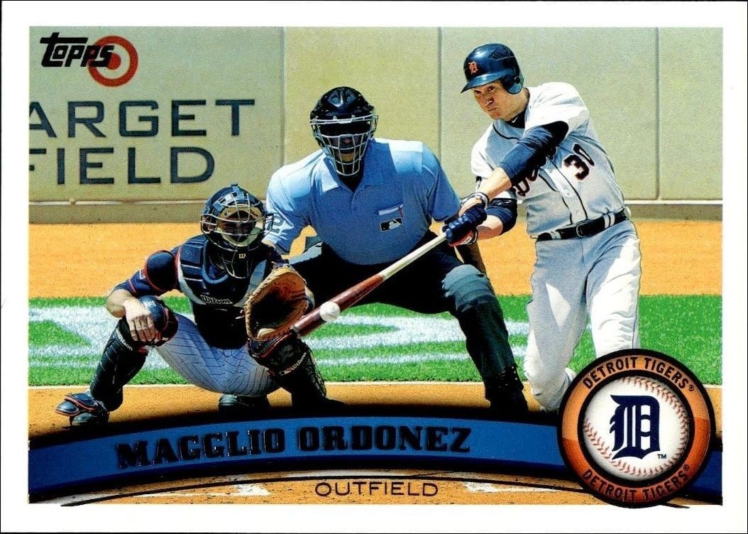 2011 Topps Magglio Ordonez #181 trading card