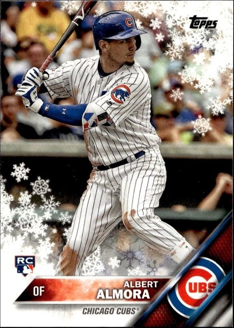 2016 Topps Holiday Albert Almora #HMW94 trading card