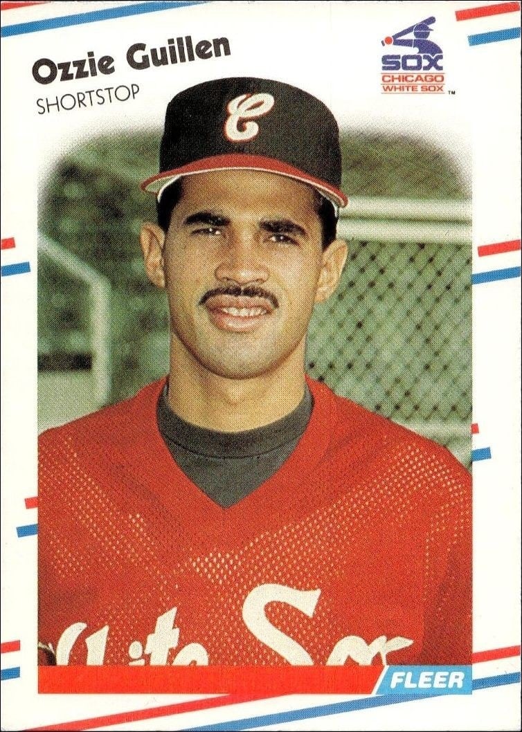 1988 Fleer Ozzie Guillen #398 trading card